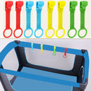 Baby Learning Standing Hand Ring Ring Hanging Ring Crib Car Toddler Pull Ring AU