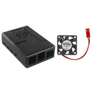 ABS Enclosure Case Shell Housing Cover with Cooling Fan for Raspberry Pi 4B
