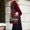 Leather Soft Crossbody Handbag Women Print Shoulder Messenger Clutch Bags
