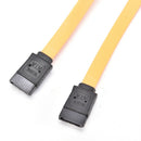 2PCS Dual-chip SATA Data Cable Hard Drive Serial SATA Data Cable With BucklEB-y
