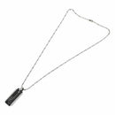 Black Fashion Men Jewelry 316L Stainless Steel Movable Square Column Titani