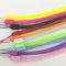 10X Luminous Round Lanyard Mobile Cell Phone Key USB Cords Strap 18cm OZ