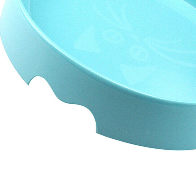 Pet Bowl - Water Food Feeder Dish with Non - Slip Rubber Base for Cat Puppies,