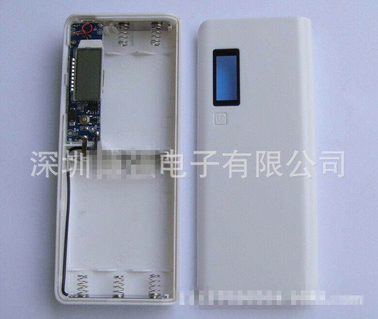 Dual 2 USB 2A Power Bank Case Kit 5x18650 Battery Fast Charger DIY Box For Phone