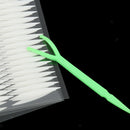 80 Pairs White Olive Shape Invisible Double Eyelid Eye Tape Stickers Makeup