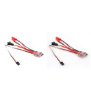 2pcs Dual Way Brushed ESC for RC Car Models Accessories 3-9.4V without Brake