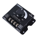 1x dc12v/24v 30a led switch dimmer controller for led strip single colorblack M&
