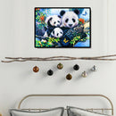 5D DIY Full Round Drill Diamond Painting Butterfly Panda Cross Stitch Kit