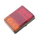 MagiDeal 2pcs 12V 8 Led Tail Light Rear Rear Signal Lamp Trailer Truck