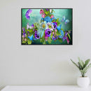 5D DIY Full Drill Diamond Painting Butterfly Flowers Cross Stitch Mosaic