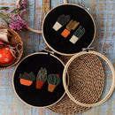 17.78 Cm Embroidery Hoop,Bulk Bamboo Ring Cross-Stitch Ring,Convenient Need