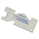 Seam Gauge Sewing for Pattern Marking, Tailor, Students 10 x 4cm