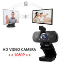 1080P HD 3MP Webcam Auto Focus Microphone USB Web Camera for Live Video A