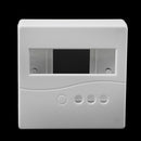 86 Plastic project box enclosure case for diy LCD1602 meter tester with buttonJR