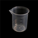 2x100mL/3.4oZ Clear Plastic Graduated Measuring Cup Jug Beaker Kitchen Lab JR