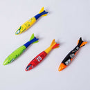8 Pcs Underwater Swimming Pool Diving Rings, Diving Throw Torpedo Bandits T
