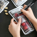 4pcs Reusable Foods Stand Up Ziplock Bag Snack Nuts Sealed Storage Pouch