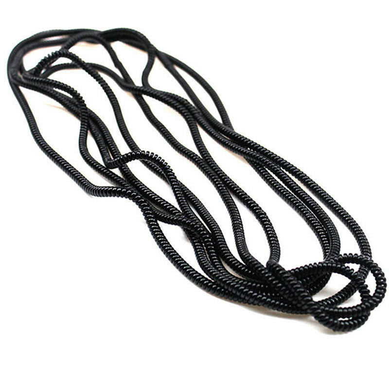 10PCS Spiral Phone USB Data Charging Cable Wire Cord Wrap Protector DIY Winder #