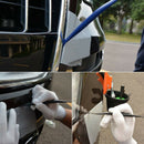 Car Wrapping Flexible Micro- Squeegee Curved Slot Tint Tool Set 3 In 1 With H9N6