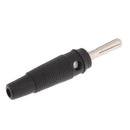 5Pieces 4mm Wire Audio Speaker Cable Banana Plug Connectors Adapter black