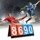 Scoreboard Score Keeper Score Flipper For Basketball Sports Tennis C9D9