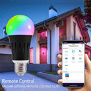 Magic Smart LED Bulb Lamp E27 7W RGBW Remote Control Timer Dimmable Light