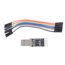 USB 2.0 to TTL UART 6PIN CP2102 Module Serial Converter + Cable BXJC,a