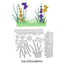 Grass Metal DIY Cutting Dies Stencil Scrapbook Card Album Paper Embossing C A