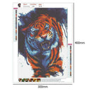 5D DIY Full Drill Diamond Painting Cross Stitch Embroidery Kit (Tiger01)