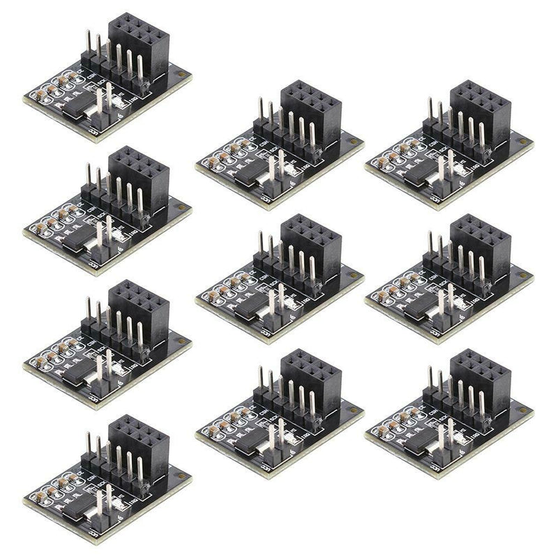 10pcs 3.3V Wireless Adapter Module Socket Adapter Board for 8Pin NRF24L01 A
