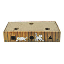 Corrugated Paper Pet Cat Scratching Board Kitten Play Grinding Claw Toys