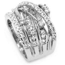 Zircon Stone Rings For Women Fashion Jewelry Engagement Wedding Ring White  B5D6