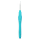 Aluminum Crochet Hook With Soft Grip Handles Knitting Weaving Needles 5.0mm