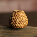 Rattan Woven Teapot Lid Holder Gaiwan Cover Holder