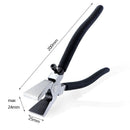 8 inch/200Mm Flat Nose Pliers With Adjustable Screw metal Clamp Clip Pliers