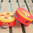 Educational Cartoon Musical Tambourine Beat Instrument Hand Drum Baby Toys
