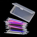 40x High Temperature Disappearing Fabric Marker Pen Refills Craft Tailor Sewing
