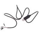1Pcs PL2303HX USB Transfer to TTL RS232 Serial Port Adapter Cable Modu&+