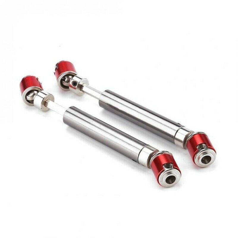 2Pcs Front Rear Drive Shaft Drive Axle For 1/10 Rc Rock Crawler Car Axial S B7I4