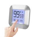 Kitchen Timer 0-99 Minutes Touch Screen LCD Backlight Digital Timer Ala WTW