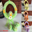 Easter Egg Decoration Wreath Party Fondant Decoration DIY Hanging Ornament  F4V1