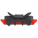 USB Rechargeable LED Bicycle Taillight Waterproof Bike Warning Lamp (Red)