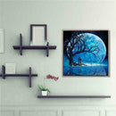 5D DIY Full Drill Diamond Painting Moon Embroidery Mosaic Craft Kit Cross Stitch