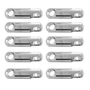 10pcs Heavy Duty Ball Bearing Swivels, Barrel Fishing Swivels