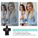 1080P Full HD 3MP Webcam Auto Focus Microphone USB Web Camera for Live Video PC