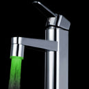 Tri-color LED Temperature Sensor Spray Faucet Water Tap