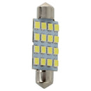 10x 42mm 16 LED Car Interior White SMD 3528 Dome Light Lamp Bulb 211-2 578