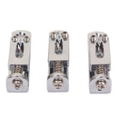 3 Pieces Solo Single Guitar Bridge With Wrench For 3/4/5/6/7/8 String Guitar,