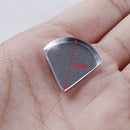 10Pcs Empty metal aluminum palette pans cosmetic eyeshadow blush lipstick  Z