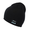 Men Women Bluetooth Earphone Music Beanie Hat Winter Autumn Knitted Cap Black